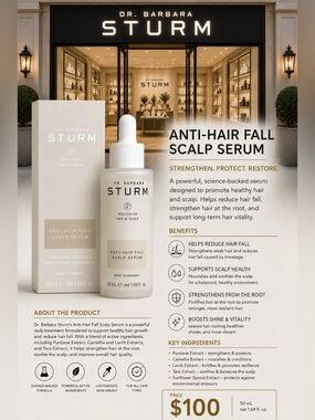 Dr. Barbara Sturm Growth and Strengthening Anti-Hair Fall Scalp Serum